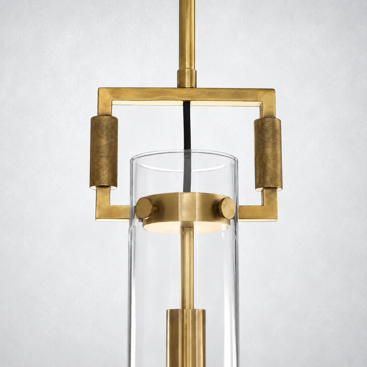 Caledon Glass Cylinder Pendant