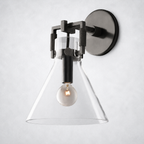 Caledon Glass Funnel Sconce