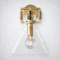 Caledon Glass Funnel Sconce