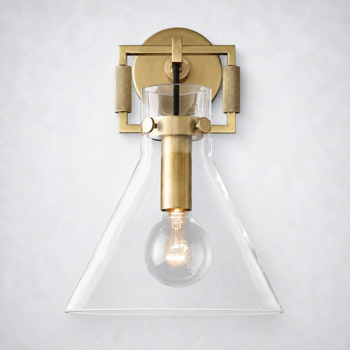 Caledon Glass Funnel Sconce