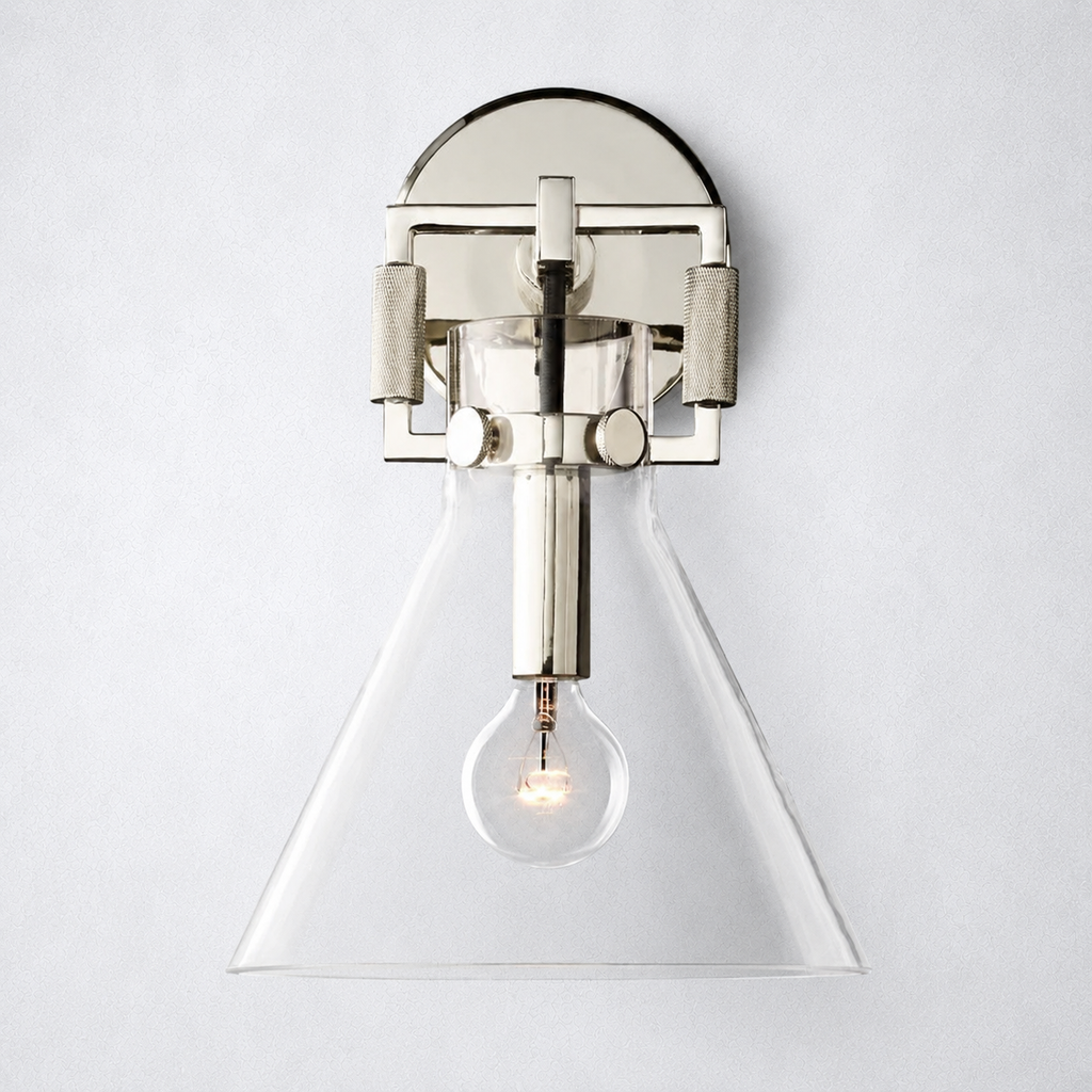 Caledon Glass Funnel Sconce