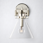 Caledon Glass Funnel Sconce