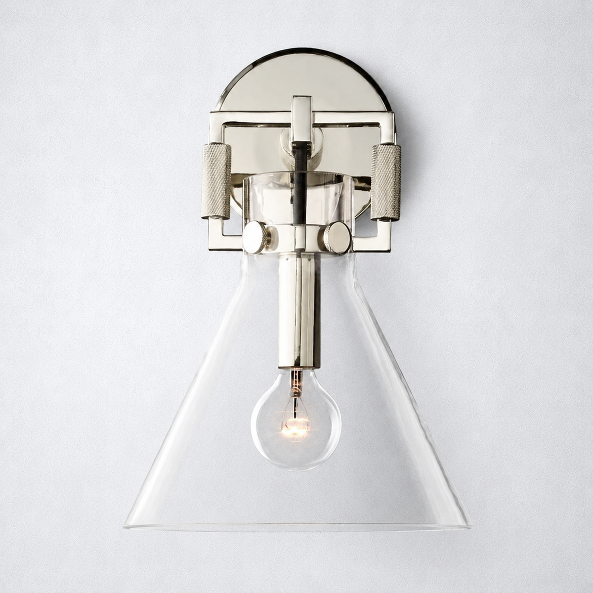 Caledon Glass Funnel Sconce