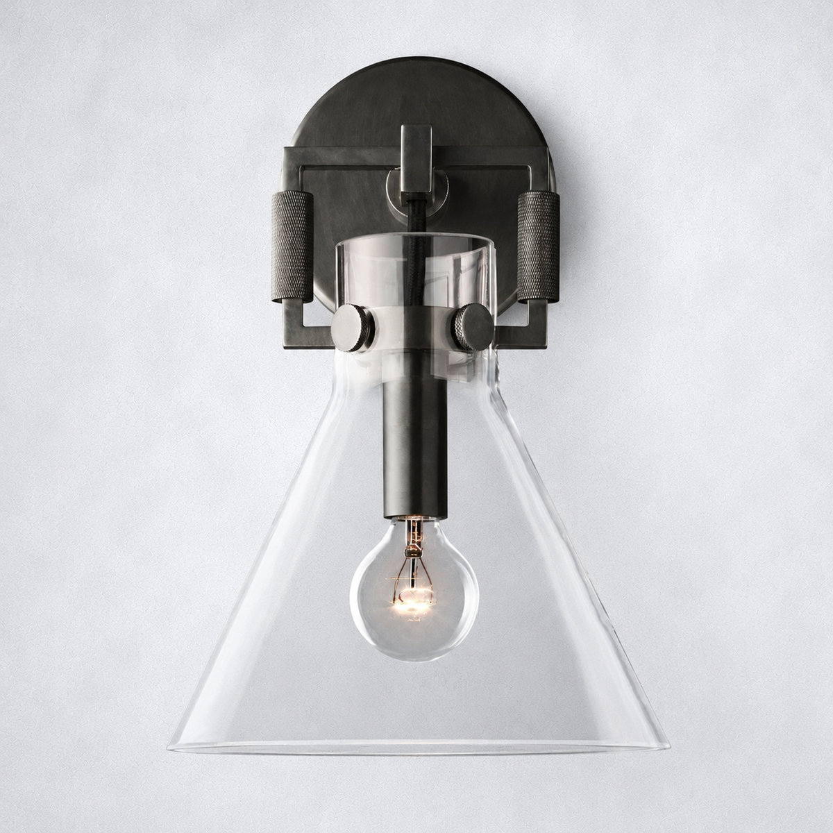 Caledon Glass Funnel Sconce