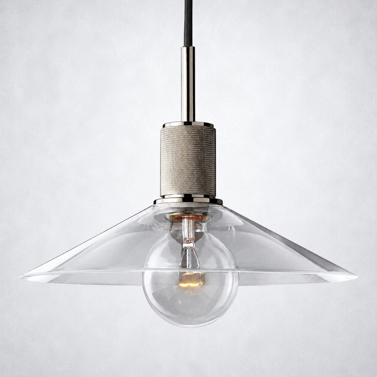 Caledon Glass Slope Shade Island Pendant