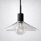Caledon Glass Slope Shade Island Pendant