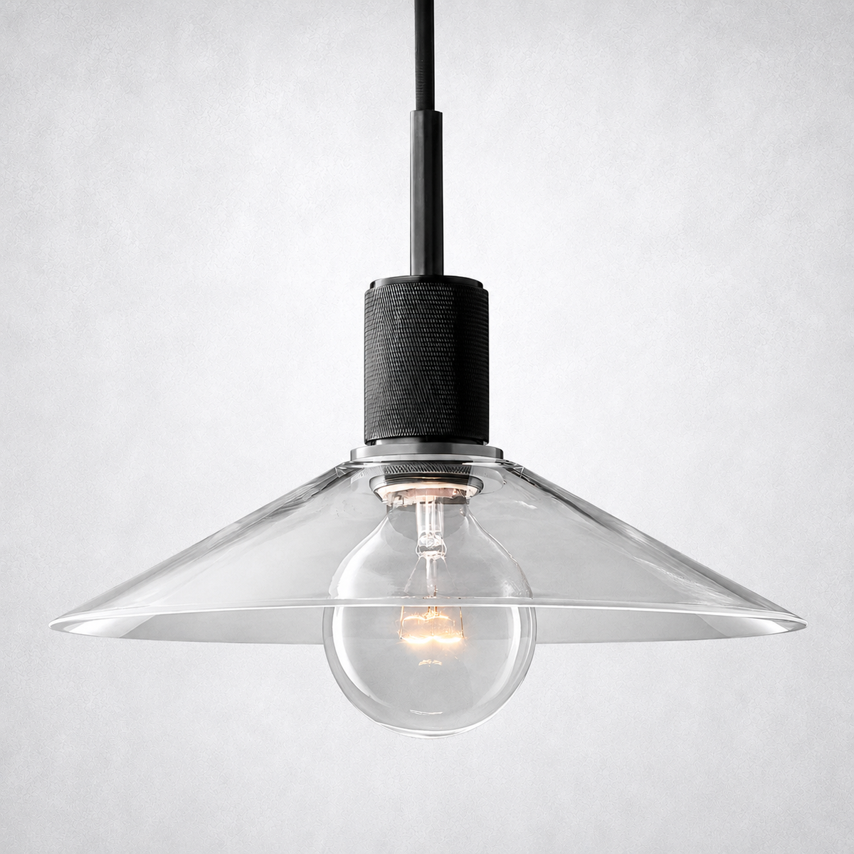 Caledon Glass Slope Shade Island Pendant