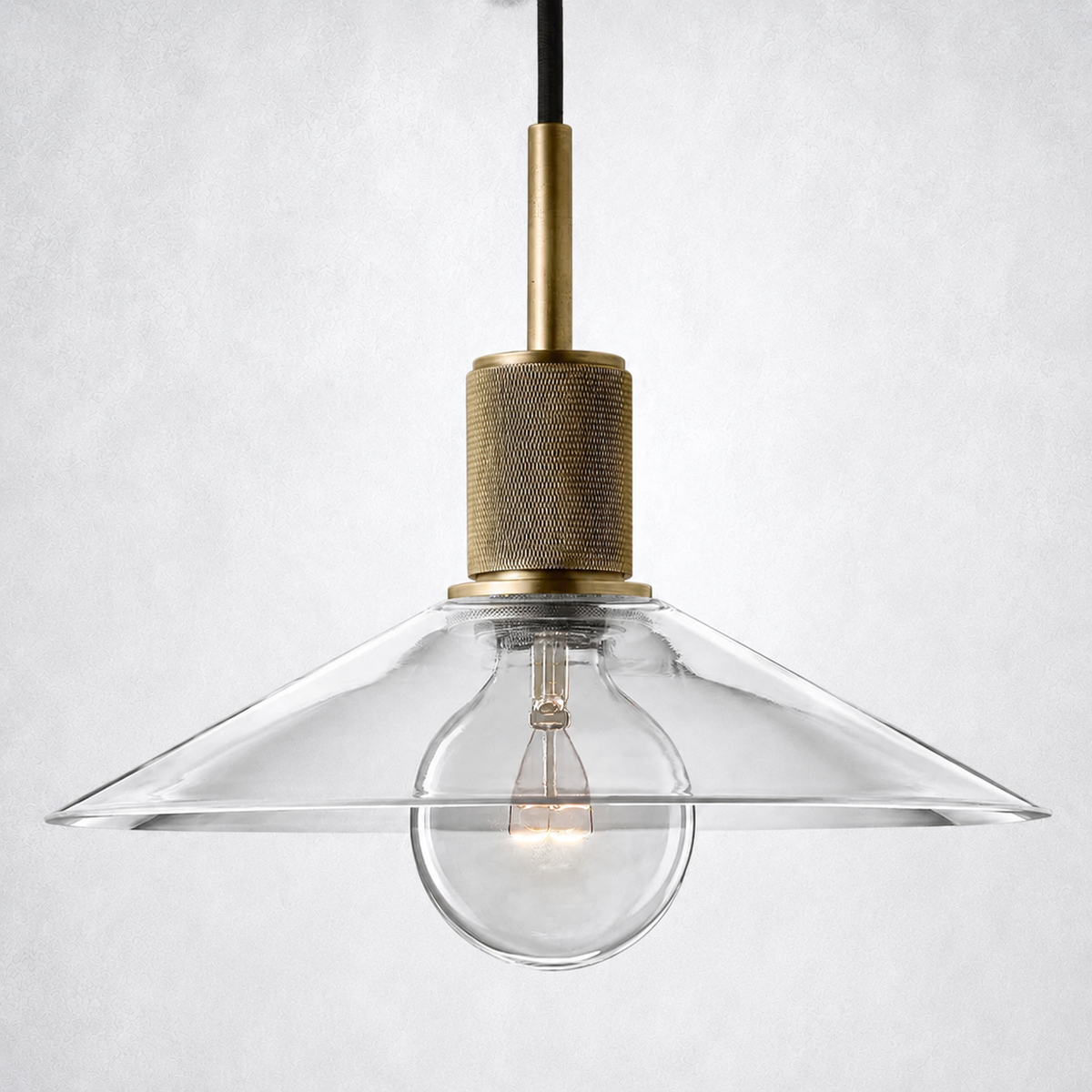 Caledon Glass Slope Shade Island Pendant