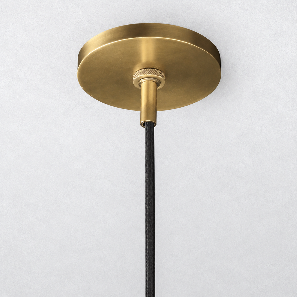 Caledon Globe Shade Pendant Light 8"