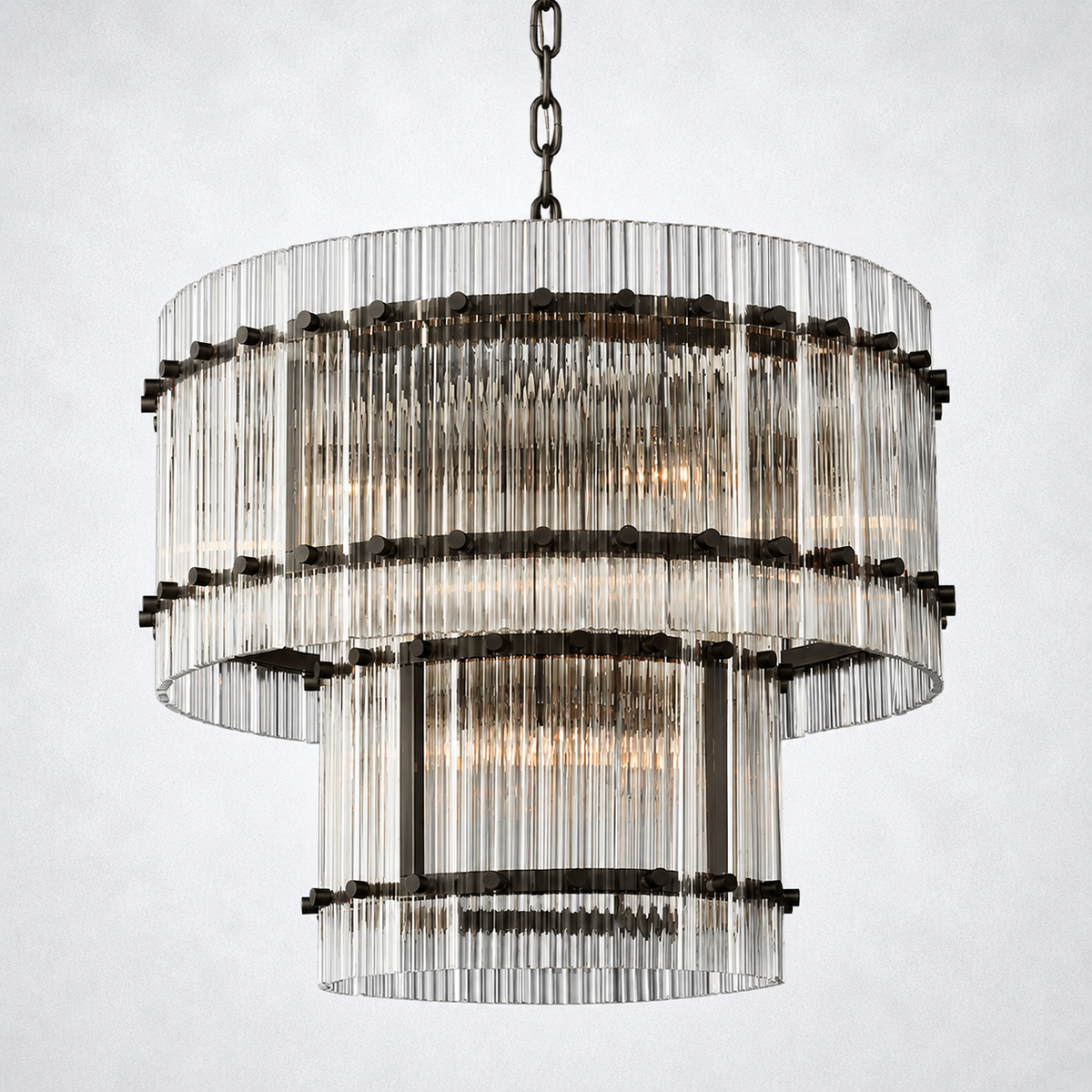 Sorella 2-Tier Round Chandelier 22"
