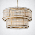 Sorella 2-Tier Round Chandelier 48"