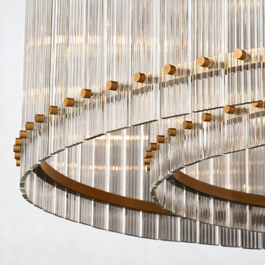 Sorella 2-Tier Round Chandelier 60"