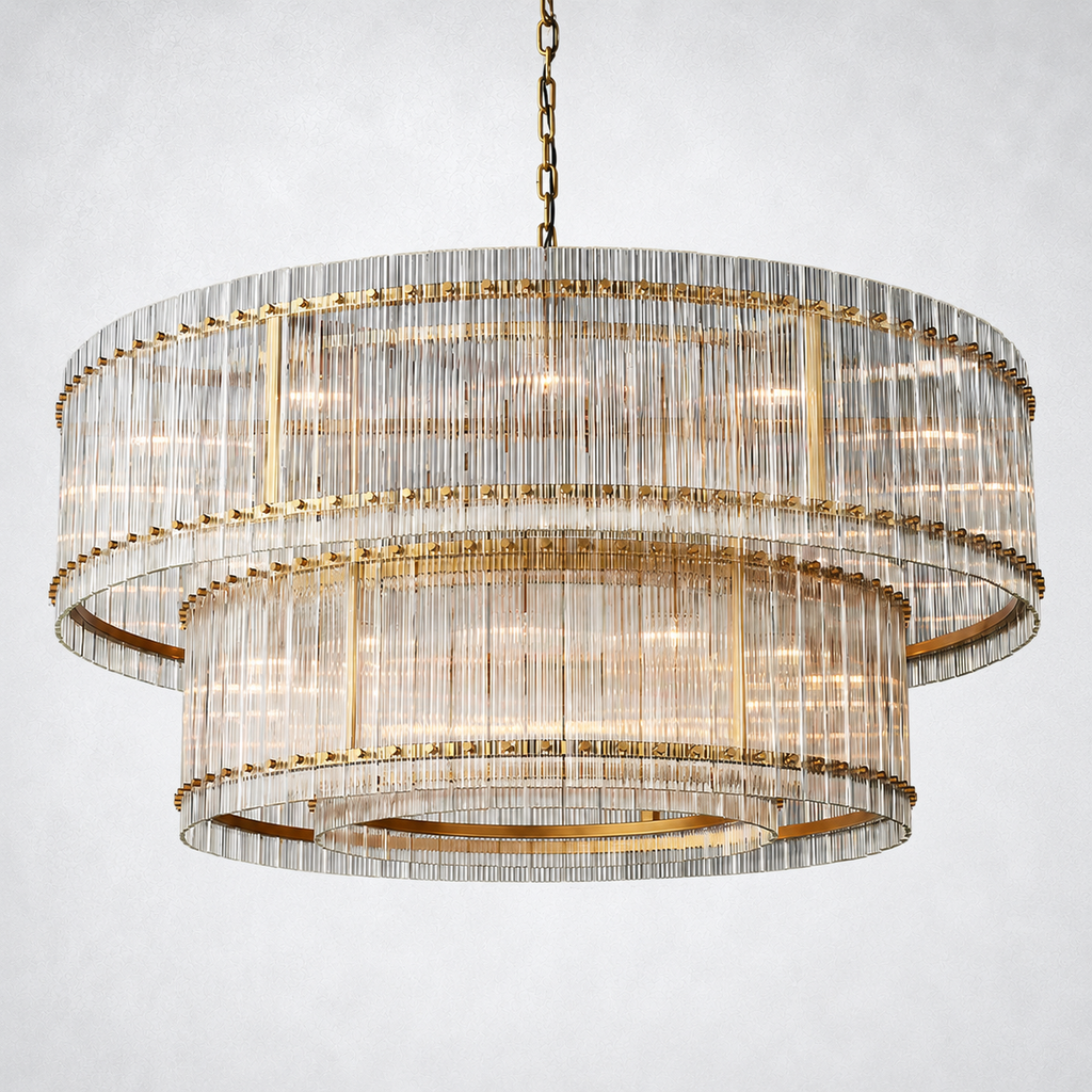 Sorella 2-Tier Round Chandelier 60"