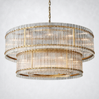 Sorella 2-Tier Round Chandelier 60"
