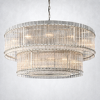 Sorella 2-Tier Round Chandelier 60"
