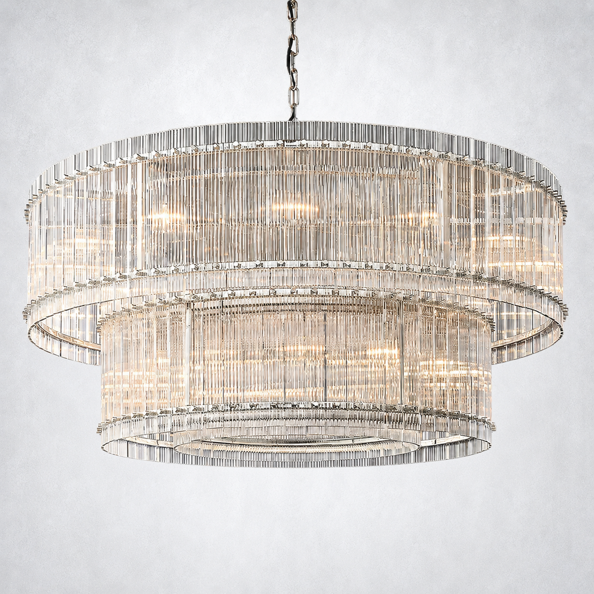 Sorella 2-Tier Round Chandelier 60"