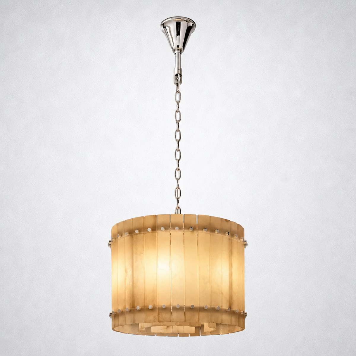 Sorella Alabaster Round Chandelier 22"