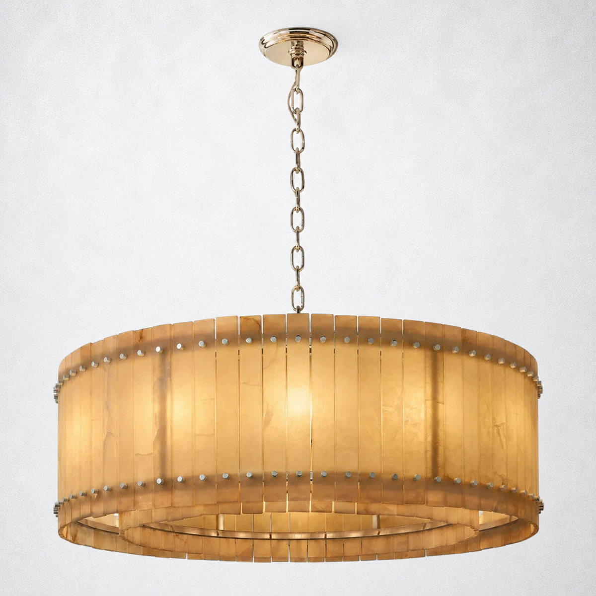 Sorella Alabaster Round Chandelier 48"