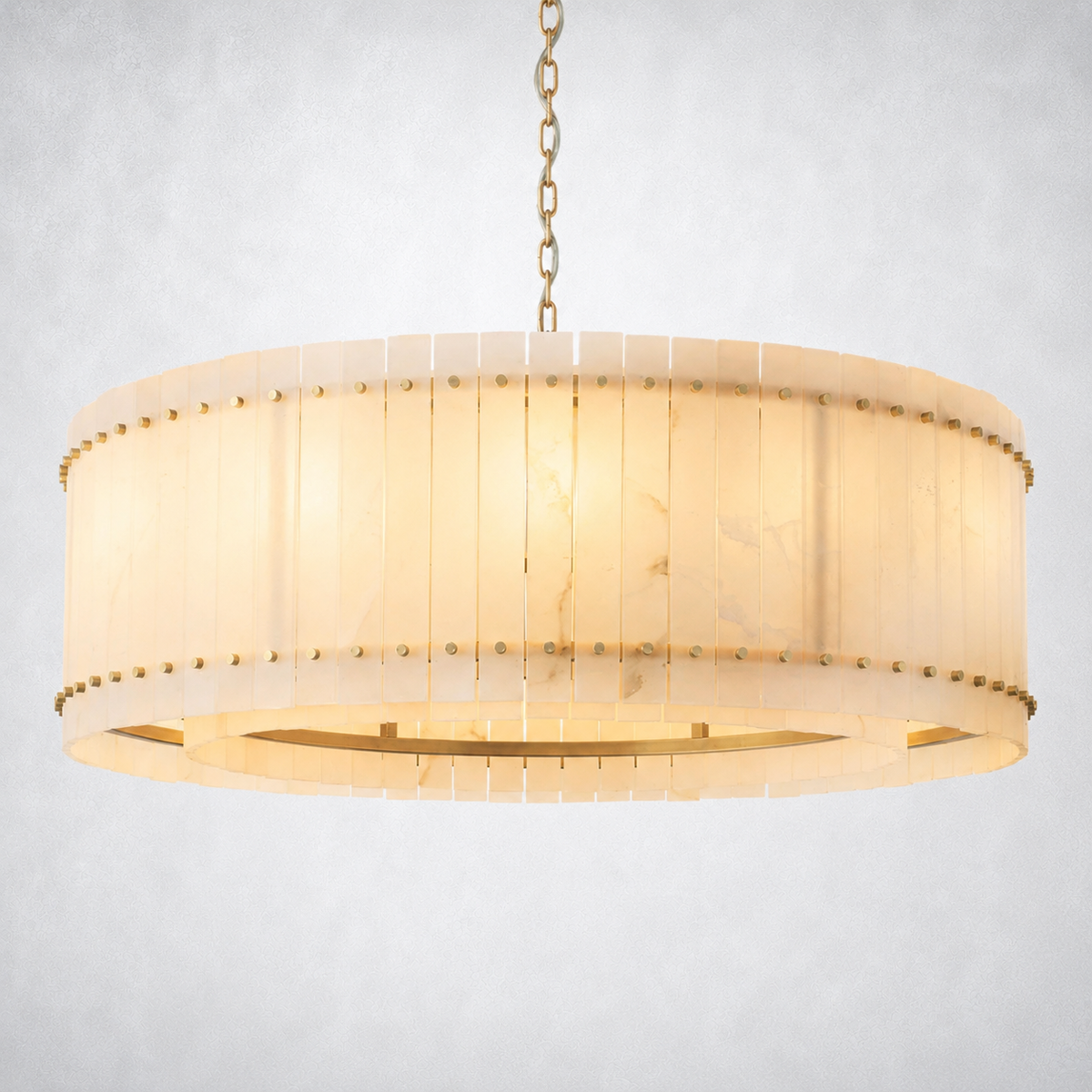 Sorella Alabaster Round Chandelier 48"