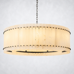 Sorella Alabaster Round Chandelier 48"
