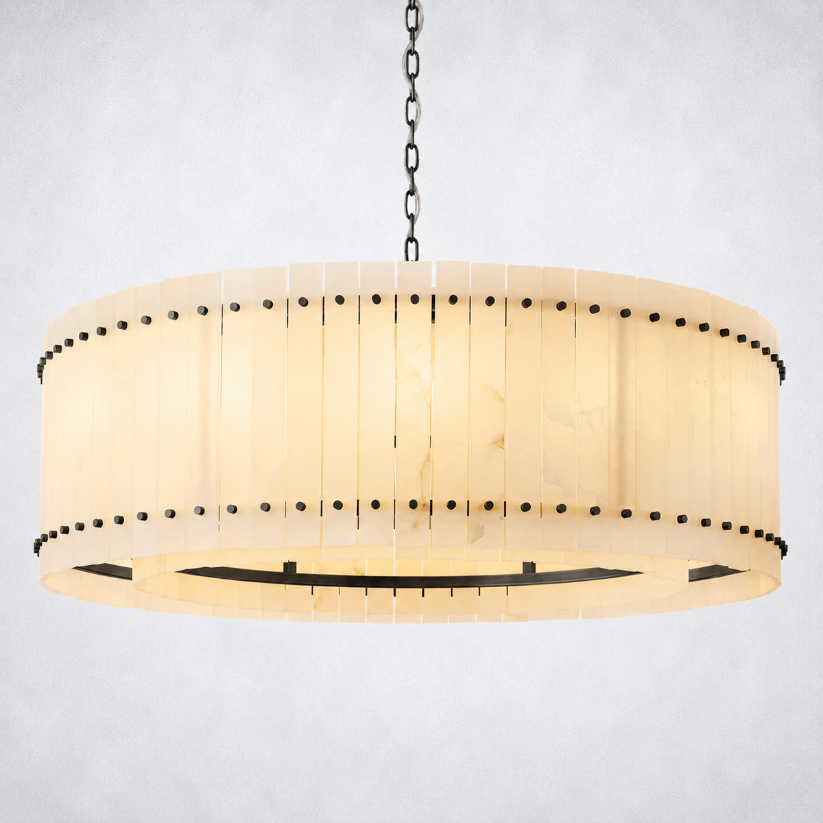 Sorella Alabaster Round Chandelier 48"