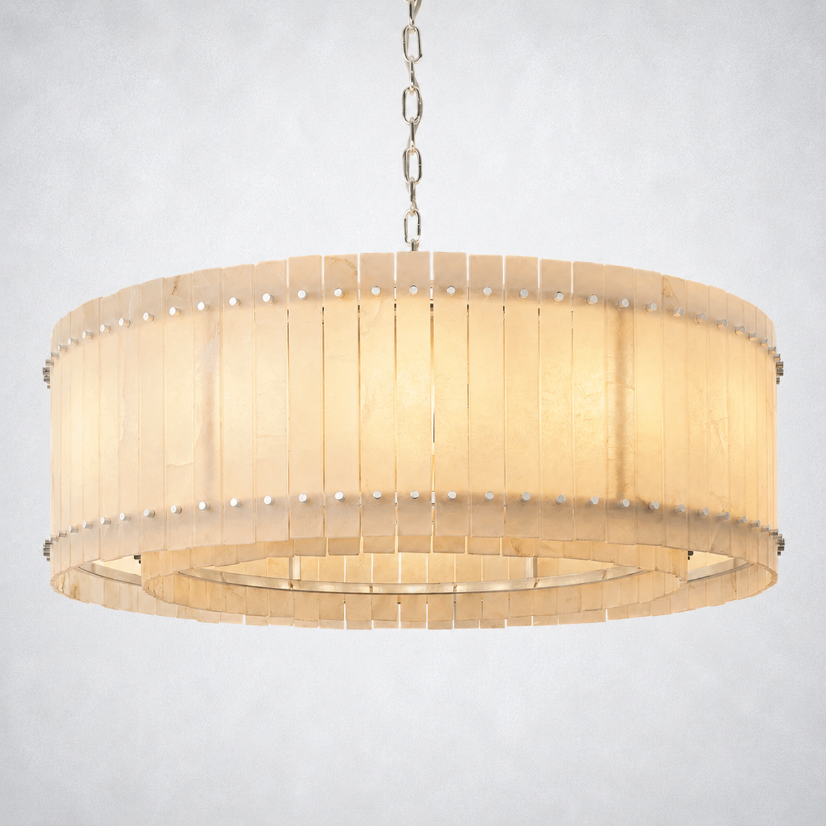 Sorella Alabaster Round Chandelier 48"