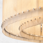 Sorella Alabaster Round Chandelier 60"