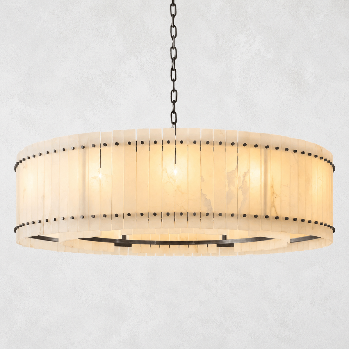 Sorella Alabaster Round Chandelier 60"