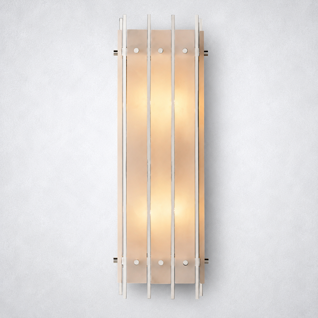 Sorella Alabaster Grand Rectangular Sconce