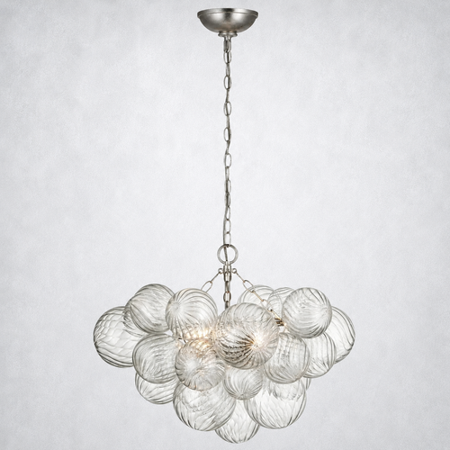 Aurum Glass  Round Chandelier 24"