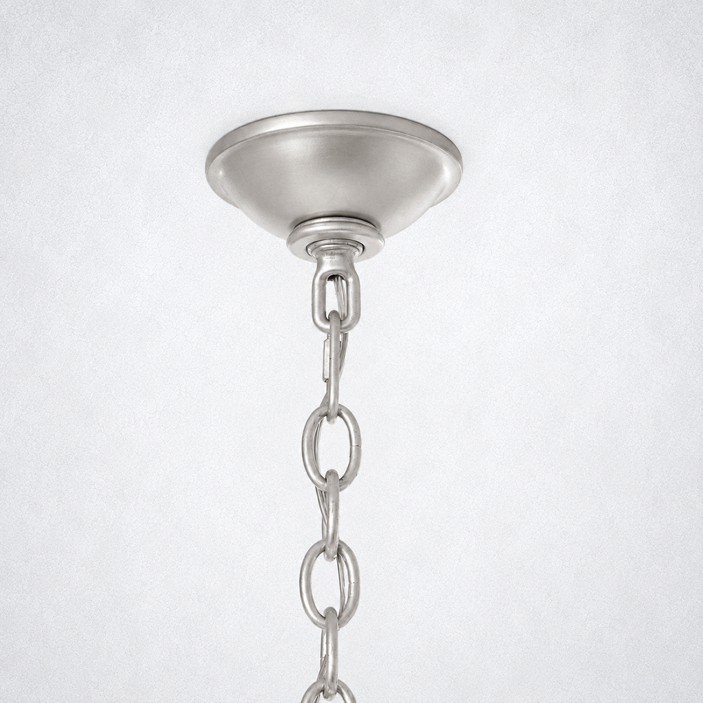 Aurum Glass  Round Chandelier 33"