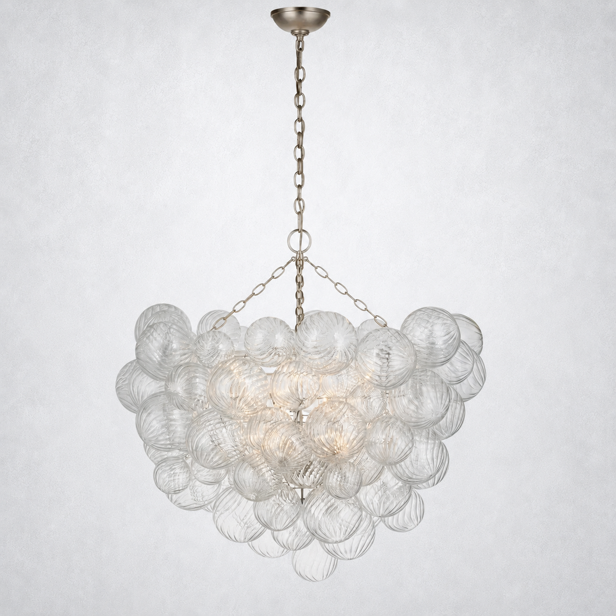 Aurum Glass  Round Chandelier 38"