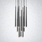 Oriel Modern Round Chandelier 18"