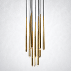 Oriel Modern Round Chandelier 18"
