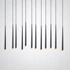 Oriel Tubular Linear Chandelier