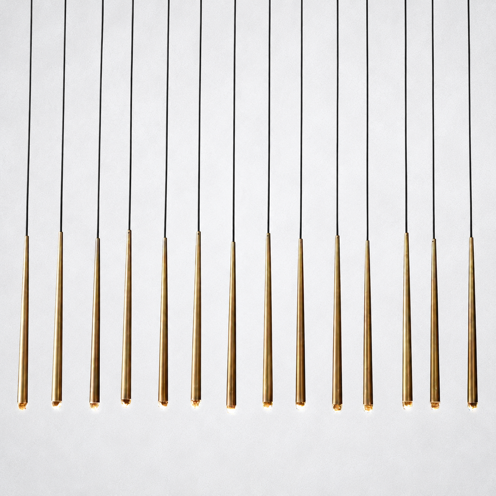 Oriel Tubular Linear Chandelier