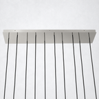 Oriel Tubular Linear Chandelier