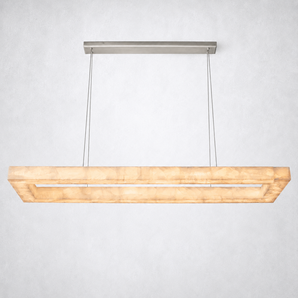Marquise Rectangular Chandelier 54"