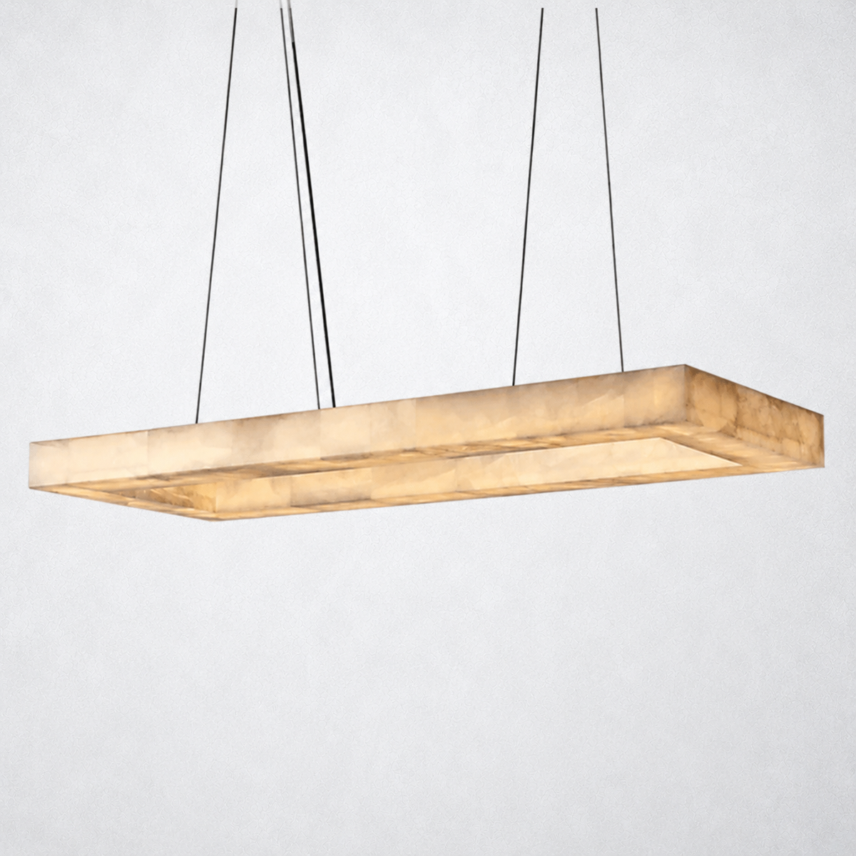 Marquise Rectangular Chandelier 54"