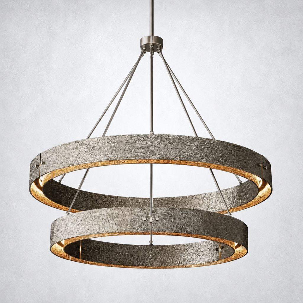 Belvedere 2-Tier Round Chandelier 60"