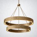 Belvedere 2-Tier Round Chandelier 60"