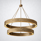 Belvedere 2-Tier Round Chandelier 60"