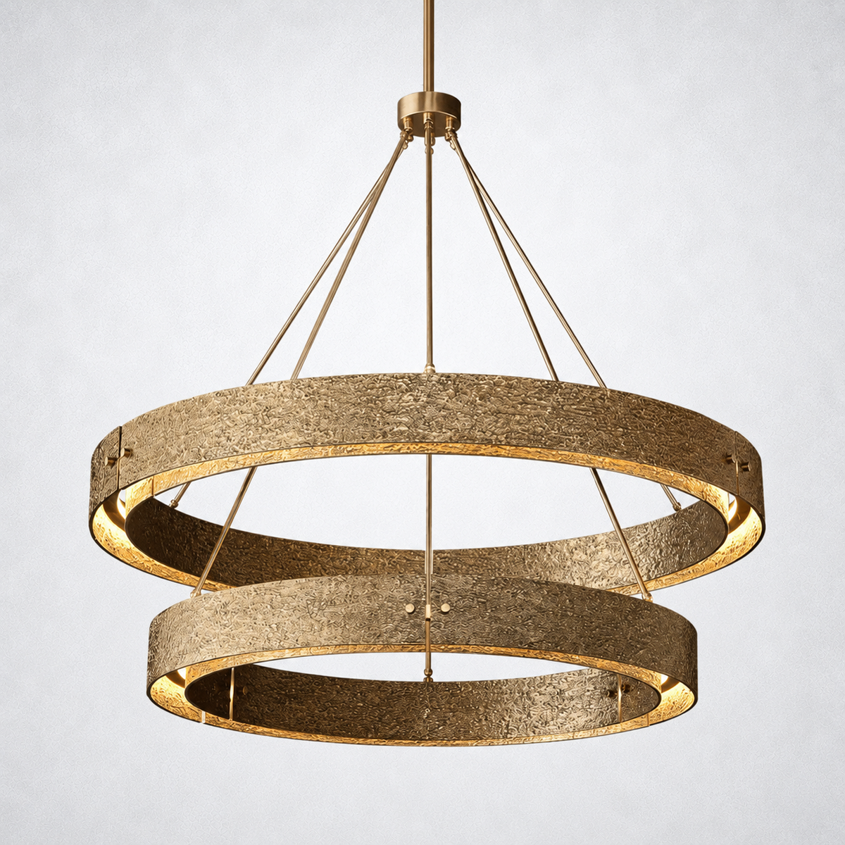 Belvedere 2-Tier Round Chandelier 60"
