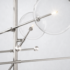 Quintara Glass Globe Pendant Chandelier 55''