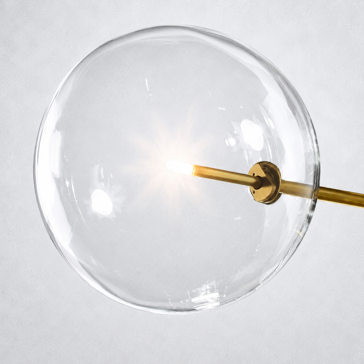 Quintara Glass Globe Pendant Chandelier 55''