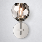 Meridian Smoke Glass Sconce