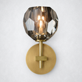 Meridian Smoke Glass Sconce