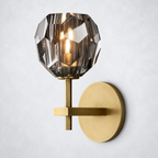 Meridian Smoke Glass Sconce