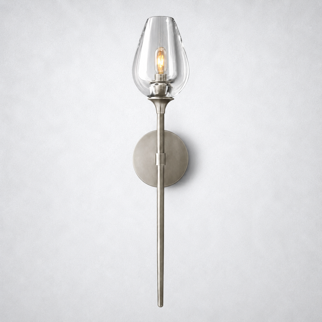 Avalon Glass Grand Wall Sconce