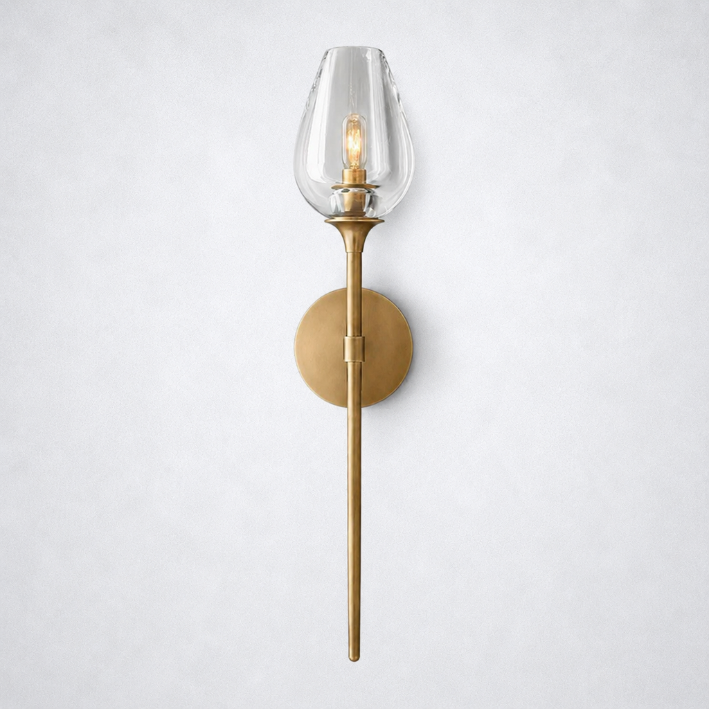 Avalon Glass Grand Wall Sconce